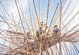 Big Bambú: "5,000 Arms to Hold You", Jerusalem, 2015